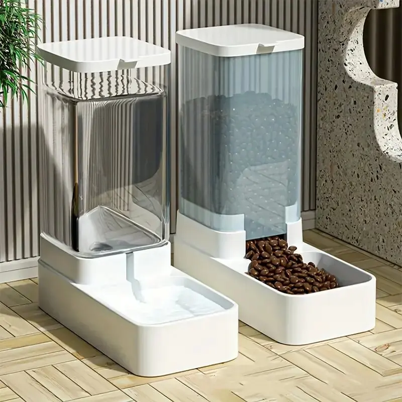 Kit Comedero y Bebedero Automático por Gravedad — 3,8 L