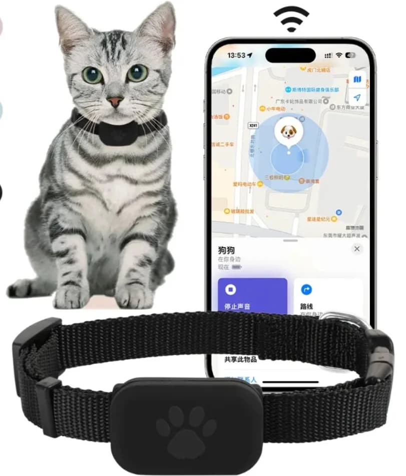 Localizador GPS para Mascotas — Sin SIM ni Cuotas Mensuales
